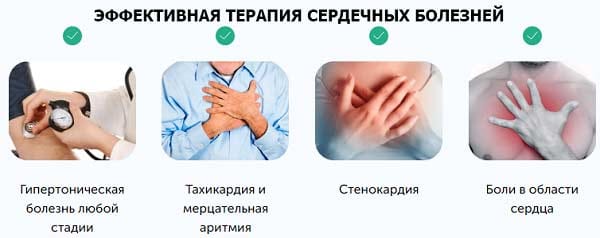ДЭНАС-Кардио действие