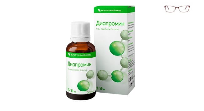 Капли Диапромин от диабета