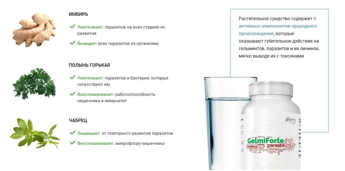 Гельмифорте состав