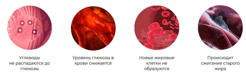 Работа средства для похудения