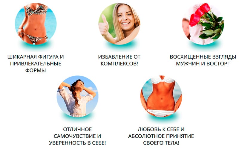 Результаты приема таблеток OxySlim