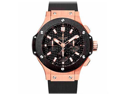 Вид часов hublot