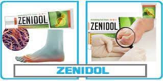 Крем Zenidol для устранения грибка на ногтях и коже